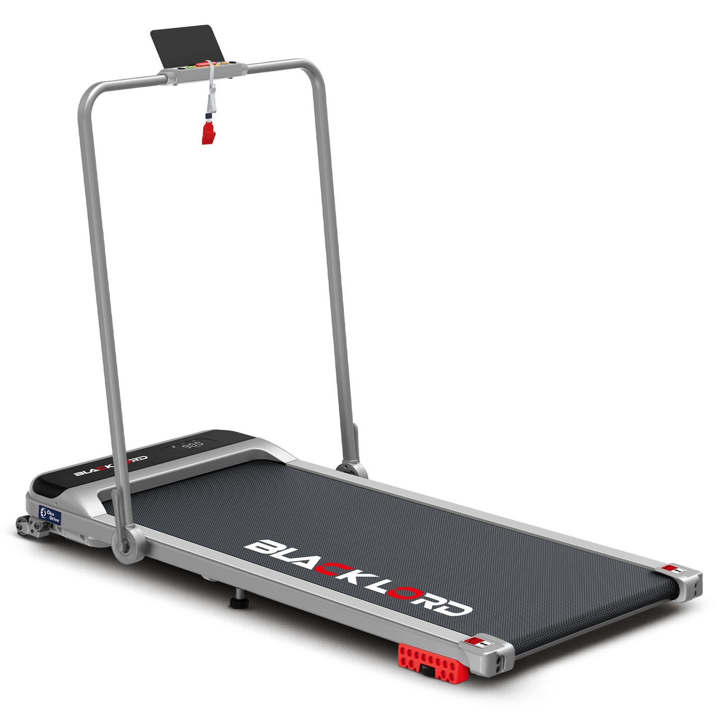 BLACK LORD Laufband Elektrisch Laufband Zuhause Büro Fitnessstudio Steigung