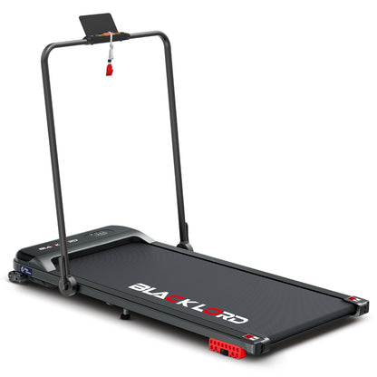 BLACK LORD Laufband Elektrisch Laufband Zuhause Büro Fitnessstudio Steigung